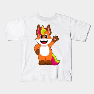 Fox Unicorn Kids T-Shirt